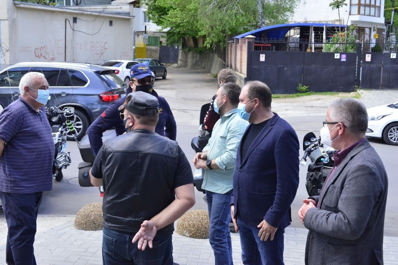 Чебан: Байкеры в столице вакцинировались от COVID-19
