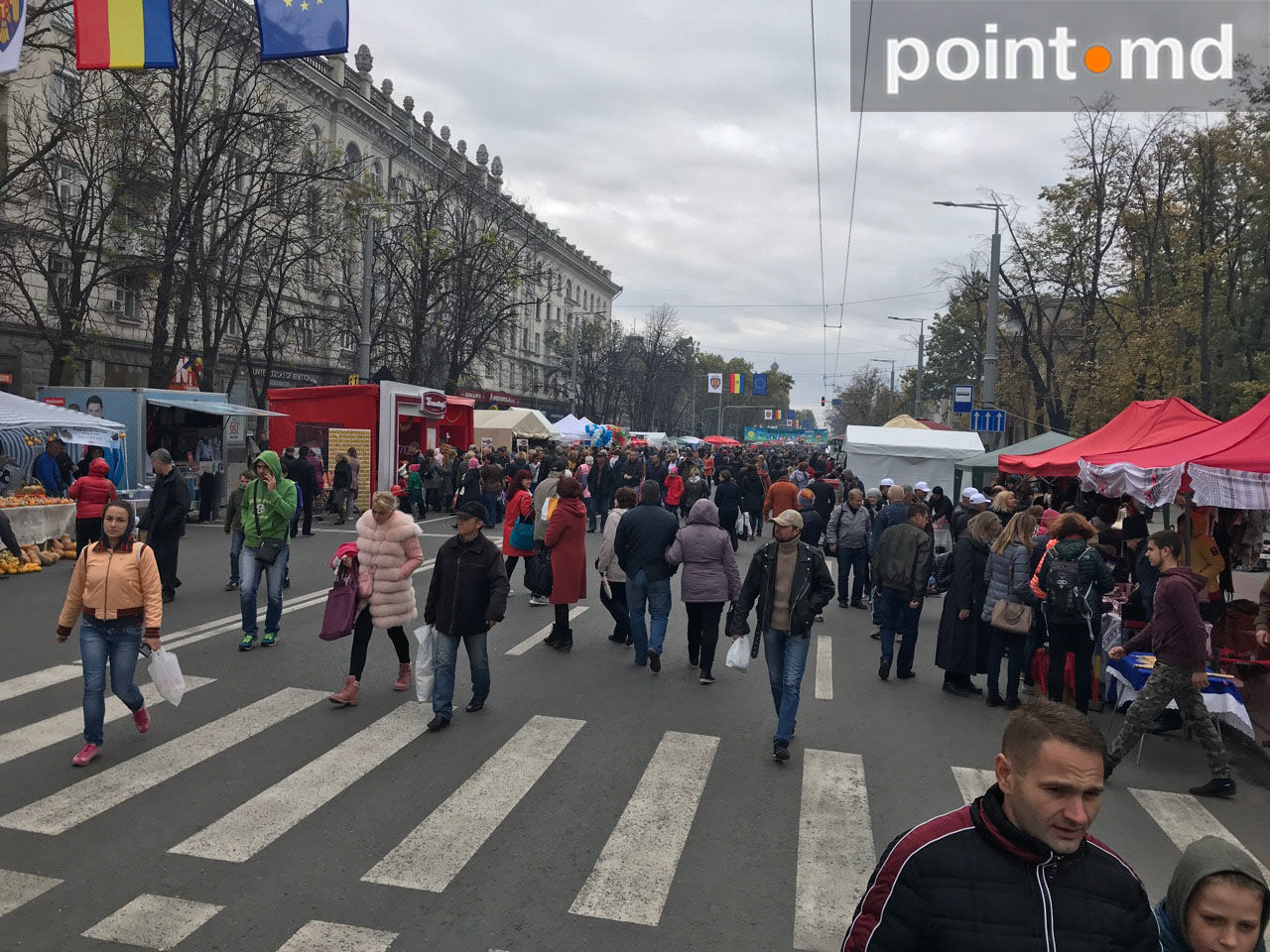 Hramul oraşului Chișinău. Atmosfera din centrul Capitalei