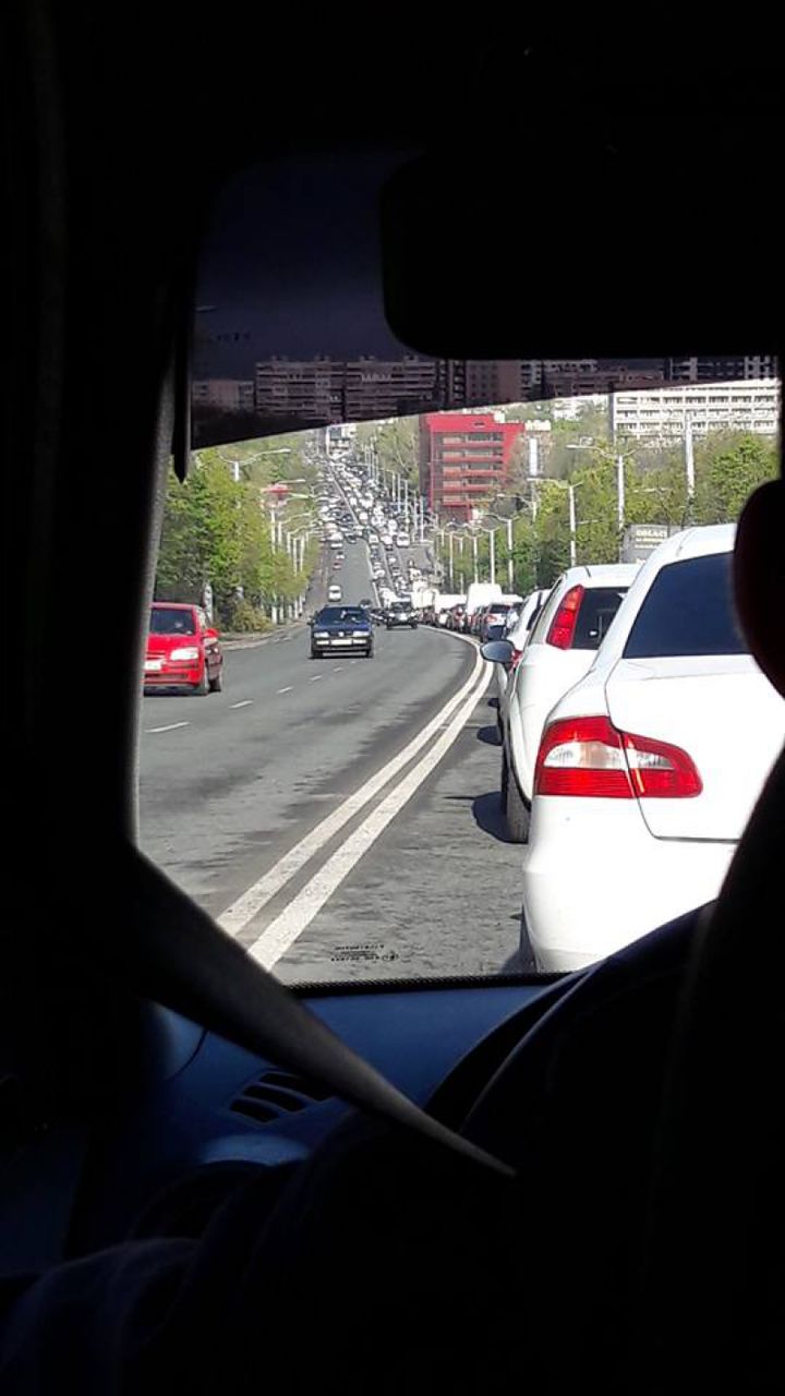 Traficul din Chișinău, paralizat după sărbători. Străzile care trebuie evitate