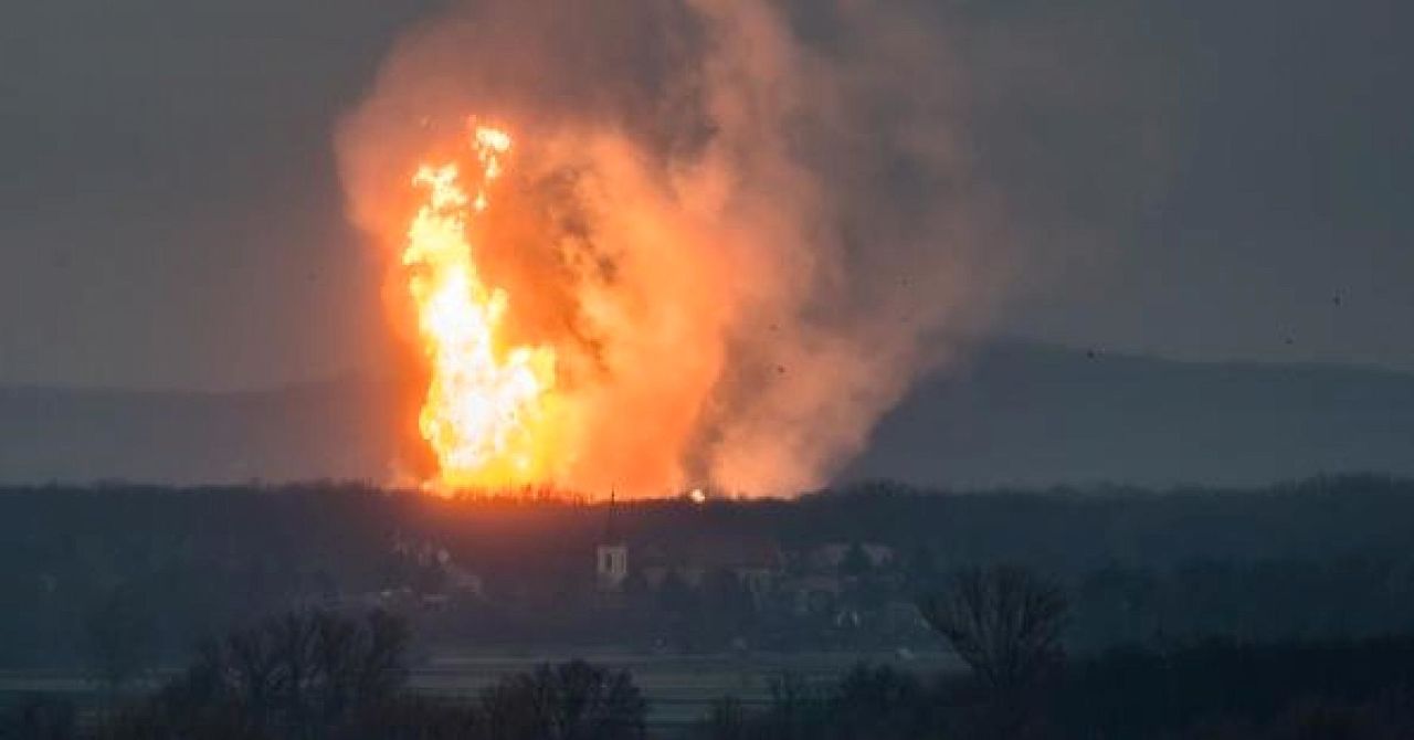 Взрыв в Австрии оставил без газа Италию, Венгрию и Словению