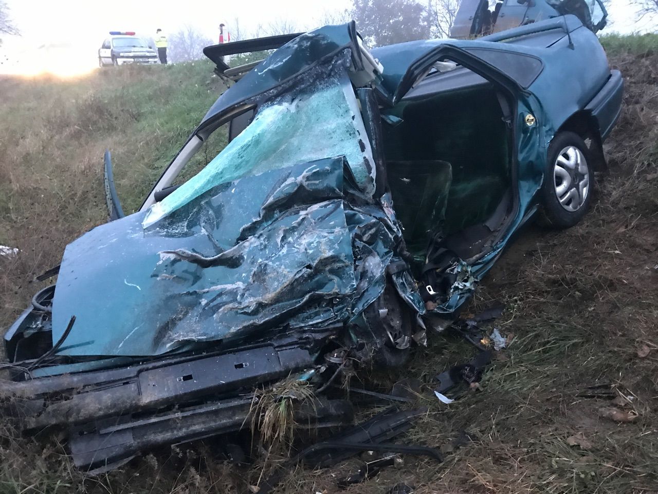 Grav accident la Ștefan Vodă: Un bărbat a murit pe loc