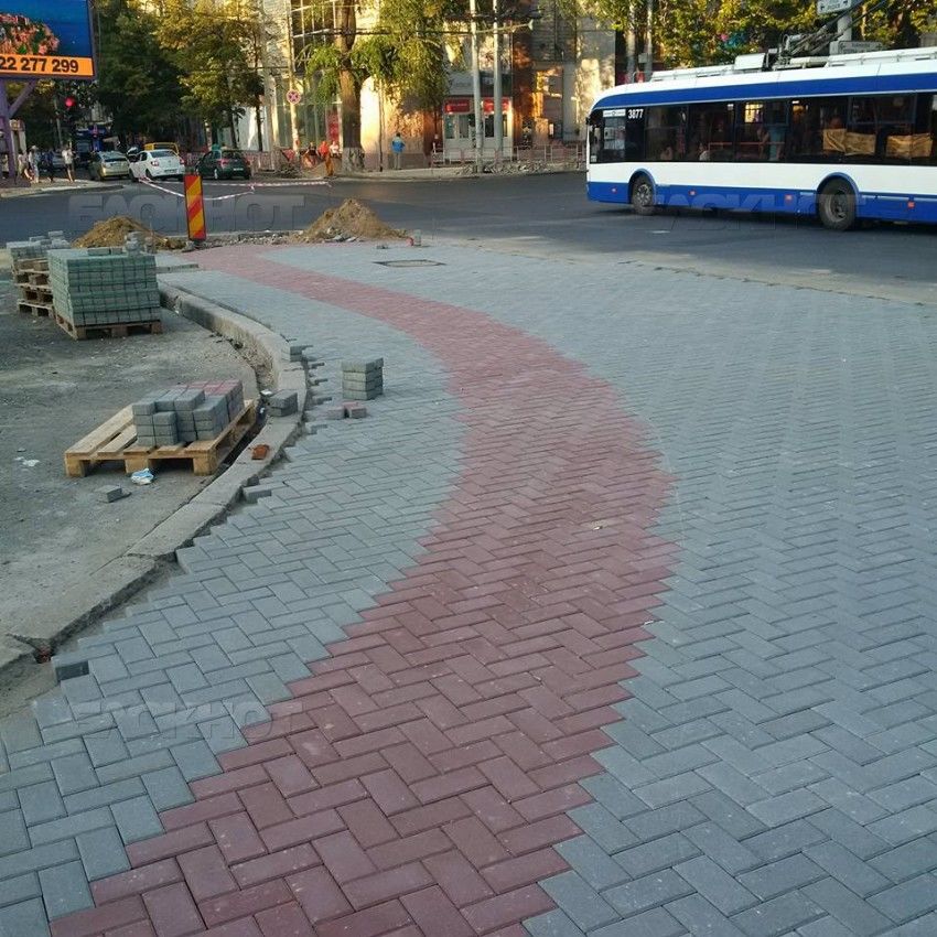 Особенности будущей велодорожки из плитки на ПВНС удивили горожан