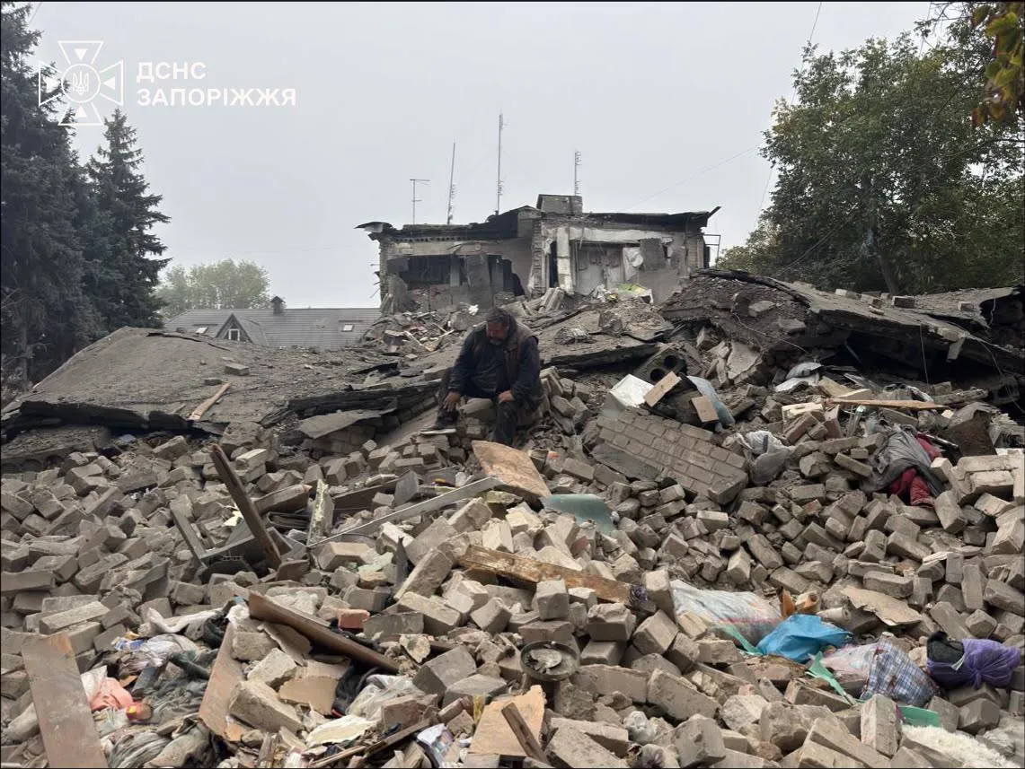 В результате атаки по Запорожью погибли cемь человек, включая 3 детей