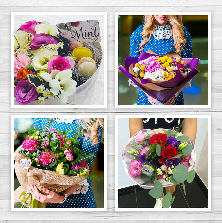 Grand Hall: открылся новый цветочный салон Mint-Floristics&Decor ®