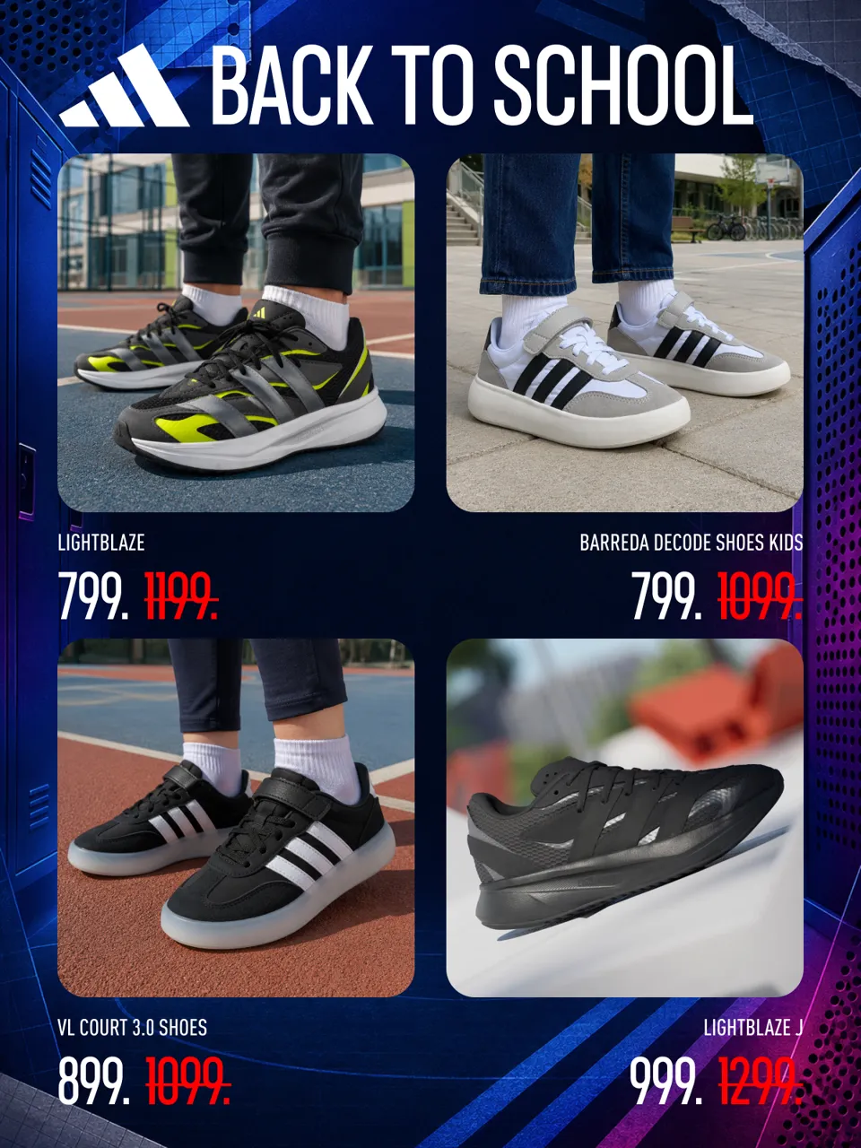 Factory Store: K школе готовы? adidas от 299 леев