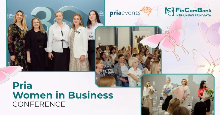 FinComBank принял участие в мероприятии, Pria Women in business Conference, поддерживающем женщин-предпринимателей
