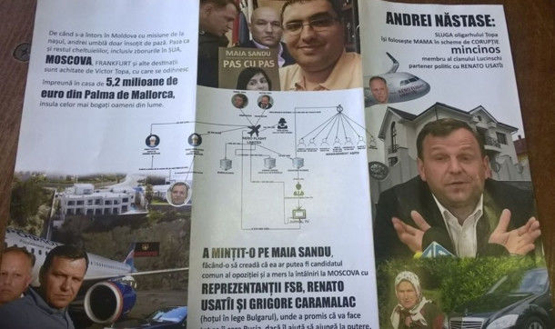 Война листовок: Избирателям рассказывают о «скелетах в шкафу» Плахотнюка и Нэстасе