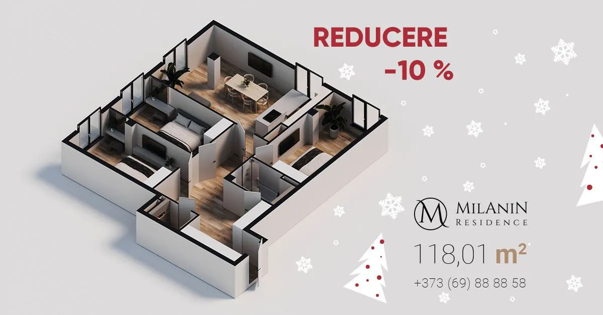 Квартира на 118 м² от Milanin Residence — выбор современного горожанина