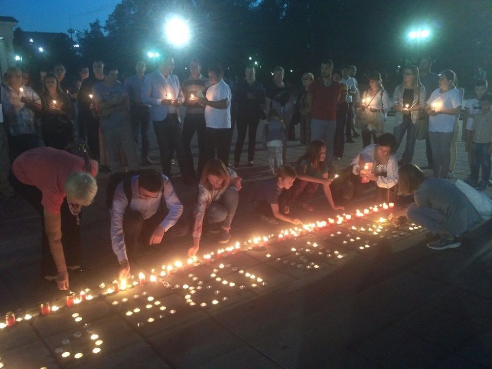 Protest în memoria lui Andrei Brăguță. S-a cerut investigarea corectă a cazului
