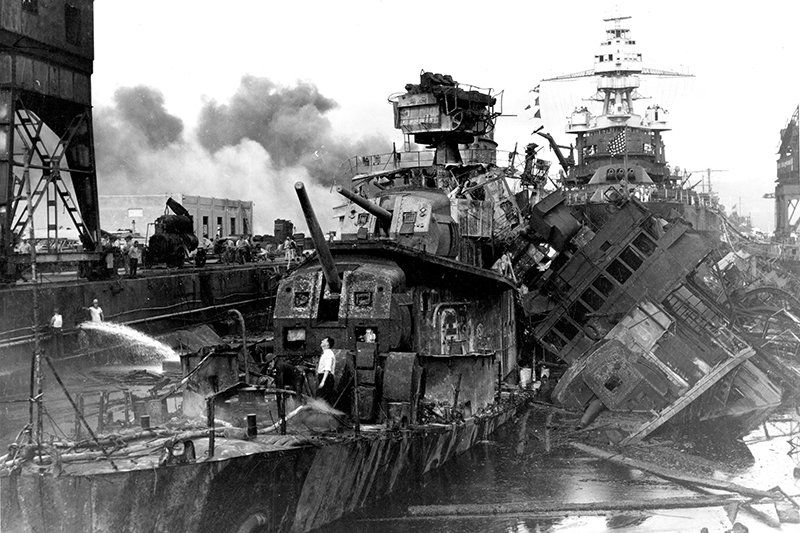 75 лет назад Япония атаковала флот США в Перл-Харборе