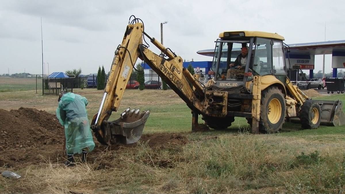 В Тирасполе ведутся работы по благоустройству въезда в город