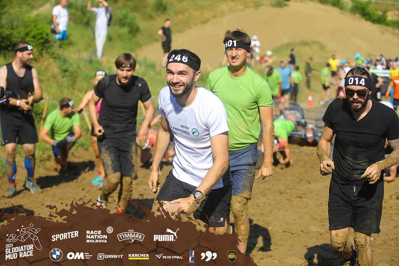 Glodiator Mud Race: Как провести незабываемые выходные