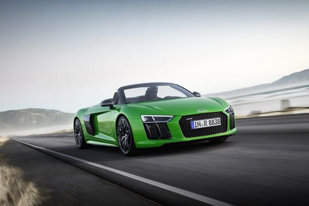 Audi показала свой самый мощный родстер