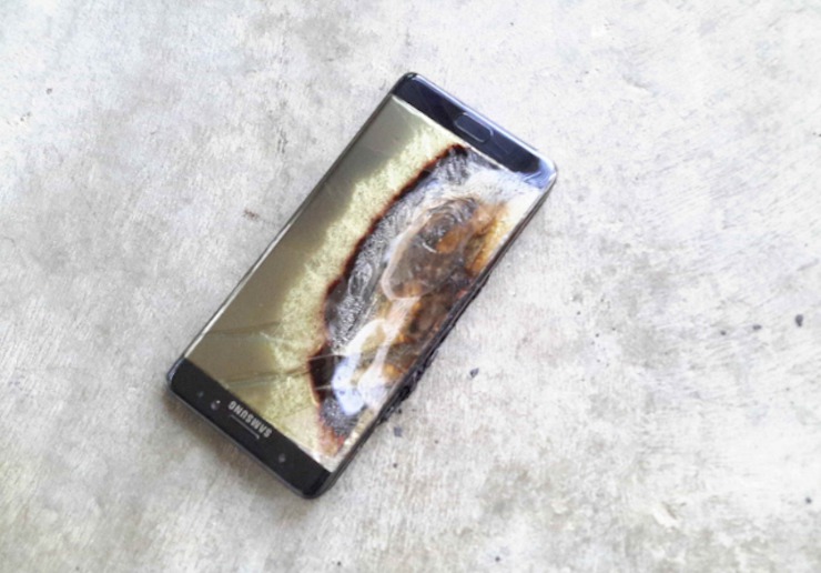 Сгоревший Galaxy Note 7 принес отелю убытков на $1400