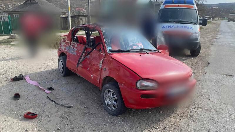 ДТП в Страшенах: госпитализированы 4 молодых человека