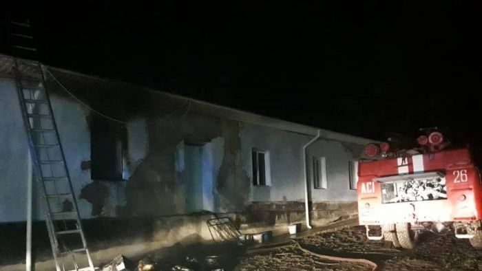 В монастыре в Жапке произошел пожар