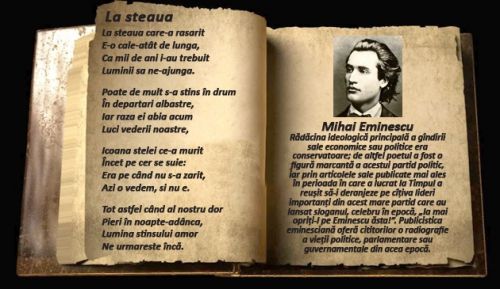 15 ianuarie, Ziua Culturii Naționale, marcată în ziua naşterii lui Eminescu