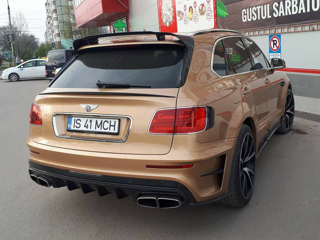 На молдавских дорогах замечен Bentley Bentayga от Mansory за €250 000