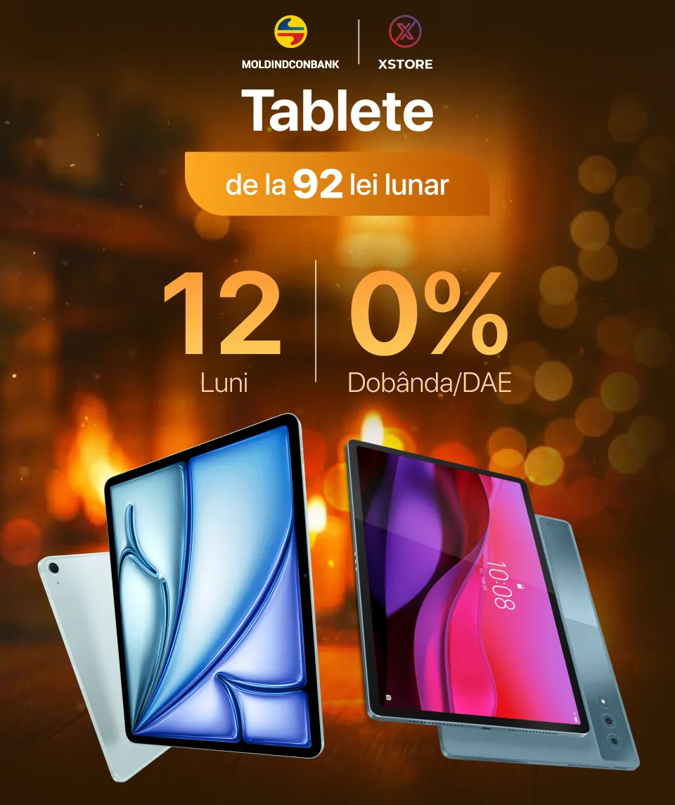 Xstore.md: Tot ce îți dorești, acum în rate cu 0% dobândă