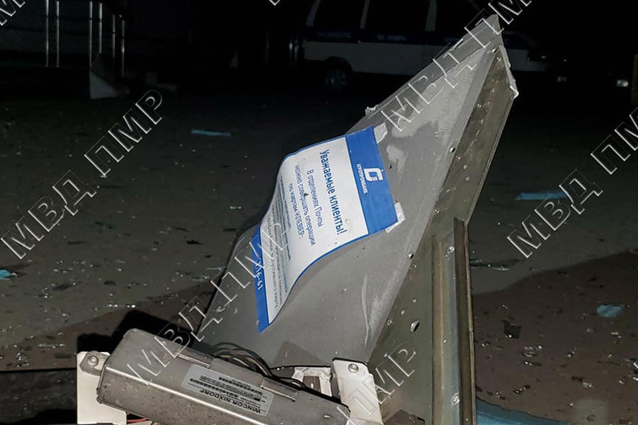 В Бендерах взорвали банкомат
