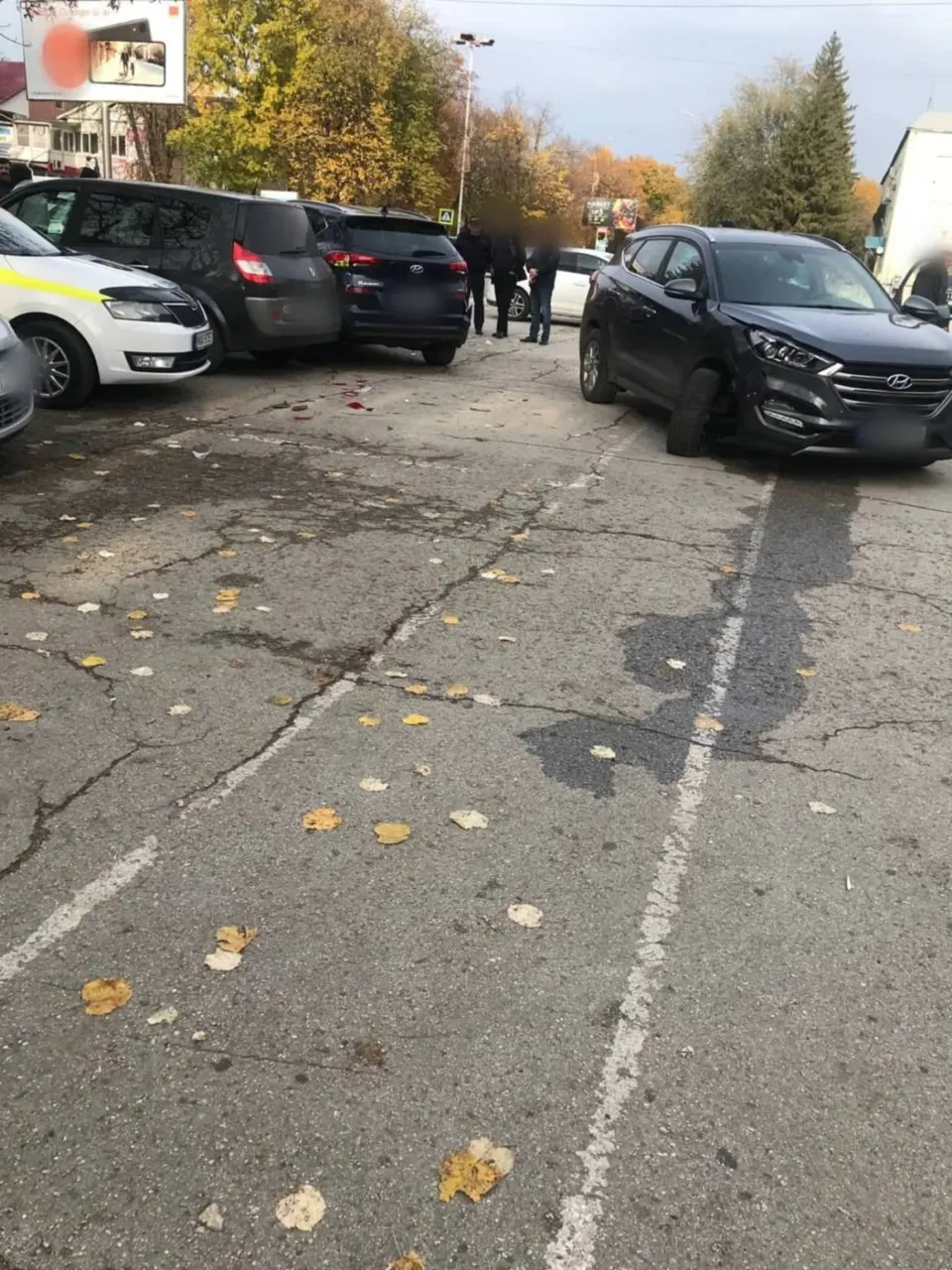 В Единцах в результате аварии пострадали несколько машин