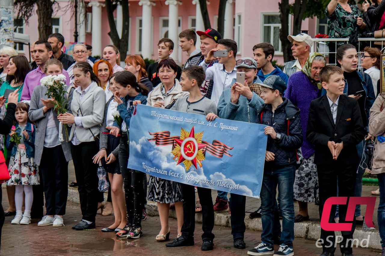 В Бельцах отметили День победы