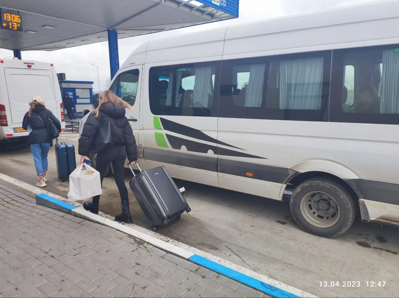 На молдо-украинской границе произошло ДТП с участием автобуса