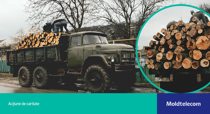 Moldtelecom помог многодетной семье, потерявшей дом в пожаре ®