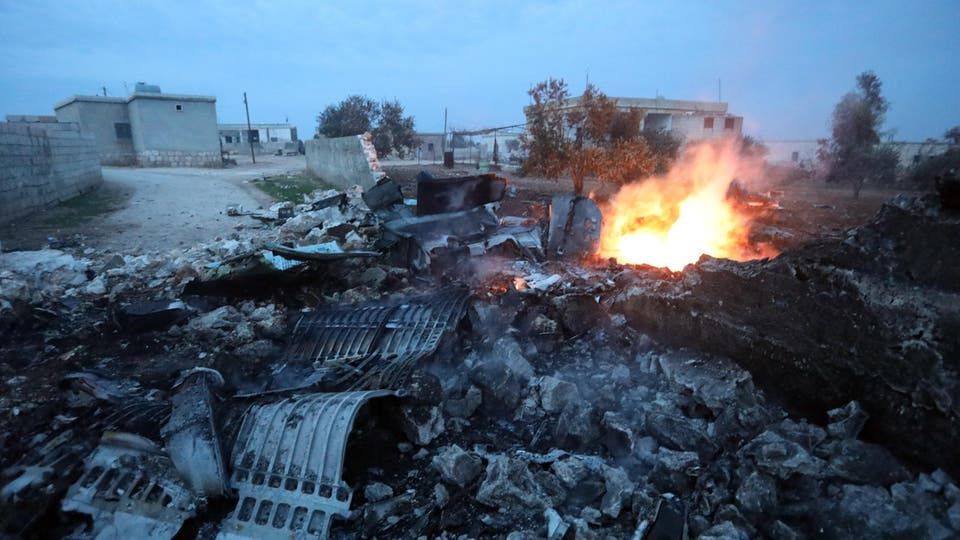 Боевики в Идлибе сбили Су-22 сирийских ВВС и взяли в плен пилота
