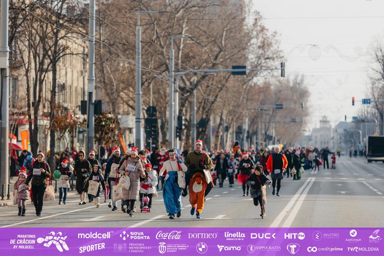 Maratonul de Craciun by Moldcell: День, полный волшебства