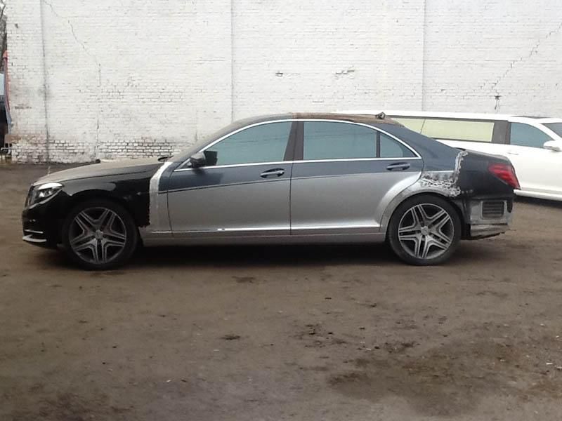 Nu avea bani de noul model Mercedes, aşa că l-a tăiat pe actualul