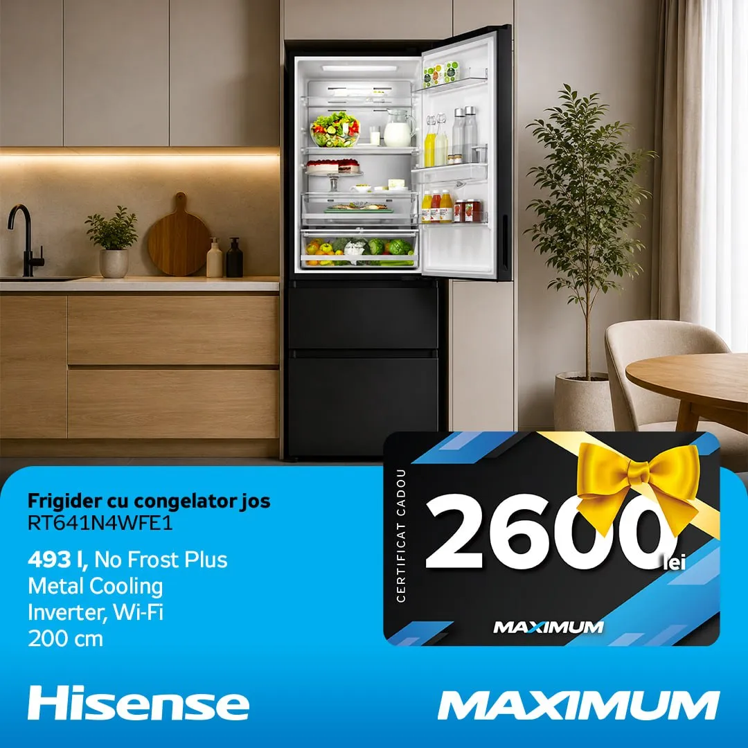 Maximum: Покупайте Gorenje и Hisense — получайте подарочные сертификаты и выбирайте технику на свой вкус