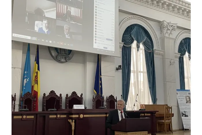 Лауреат Нобелевской премии прочитал лекцию в Академии наук Молдовы