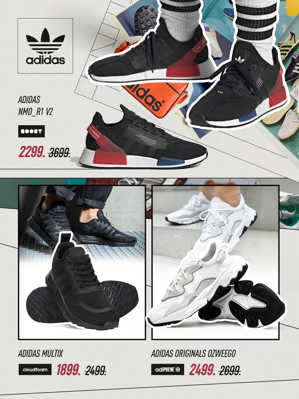 Adidas: Не пропусти весеннюю распродажу - скидки до 50%
