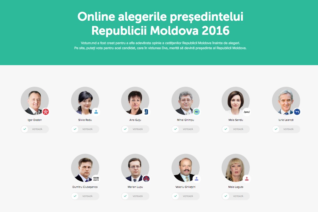 Votum.md: ultimele ore de vot