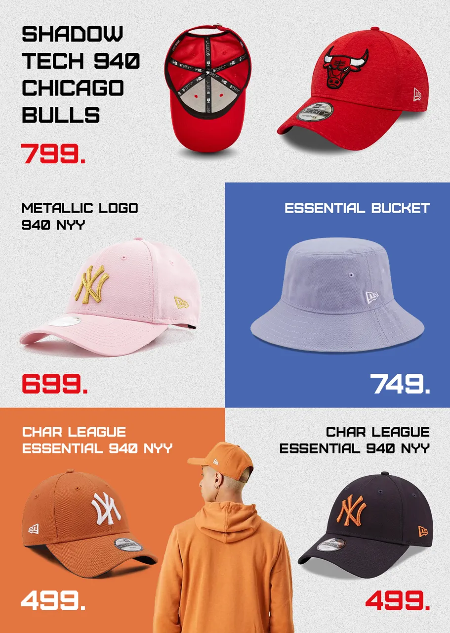 Sportlandia: премьера американских брендов New Balance и New Era