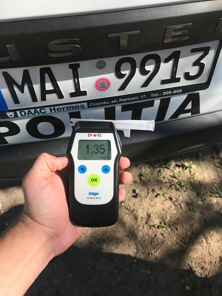 Мотоциклистов из Кагульского района поймали пьяными за рулем