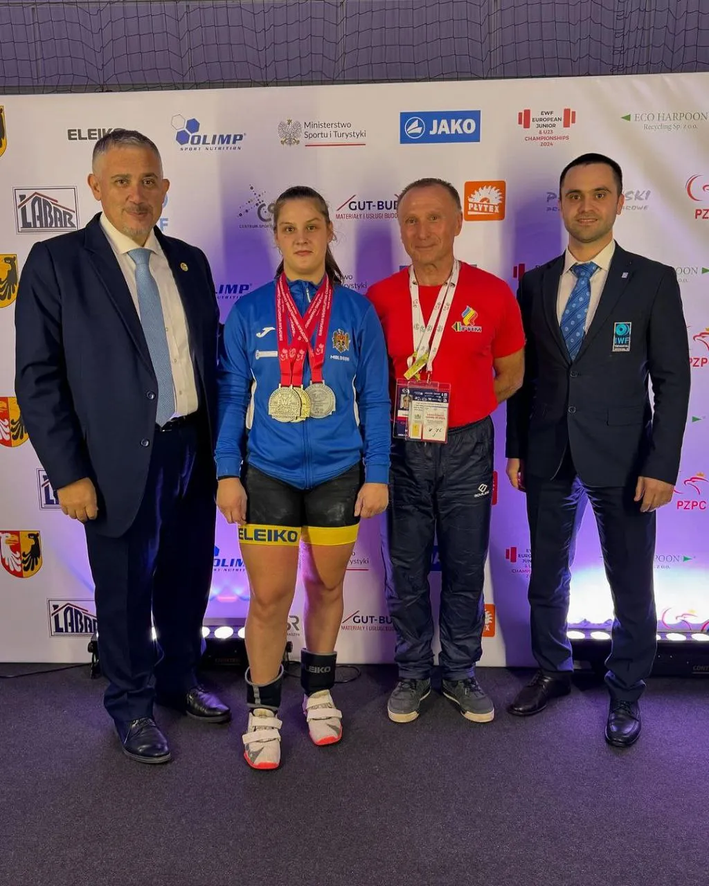 Александрина Чуботару завоевала серебро на чемпионате Европы по тяжелой атлетике
