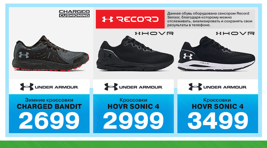 Sportlandia: новая зимняя коллекция Columbia и Under Armour
