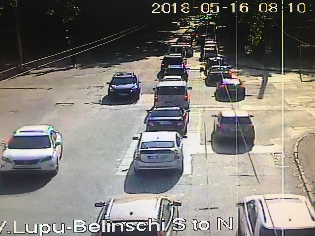 Служба InfoTrafic сообщила об улицах Кишинева с затрудненным движением