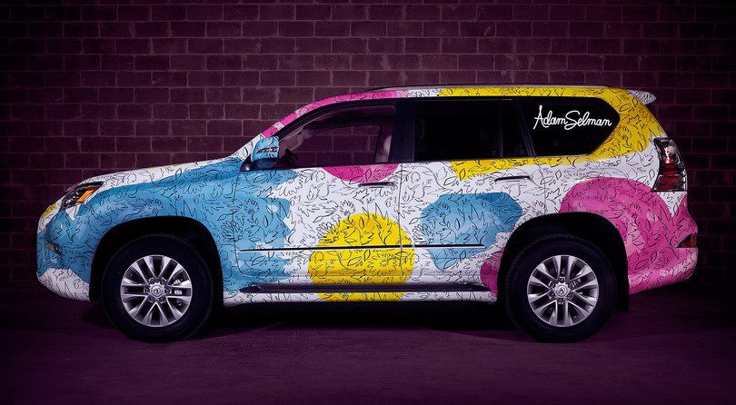 Lexus показал дизайнерские автомобили