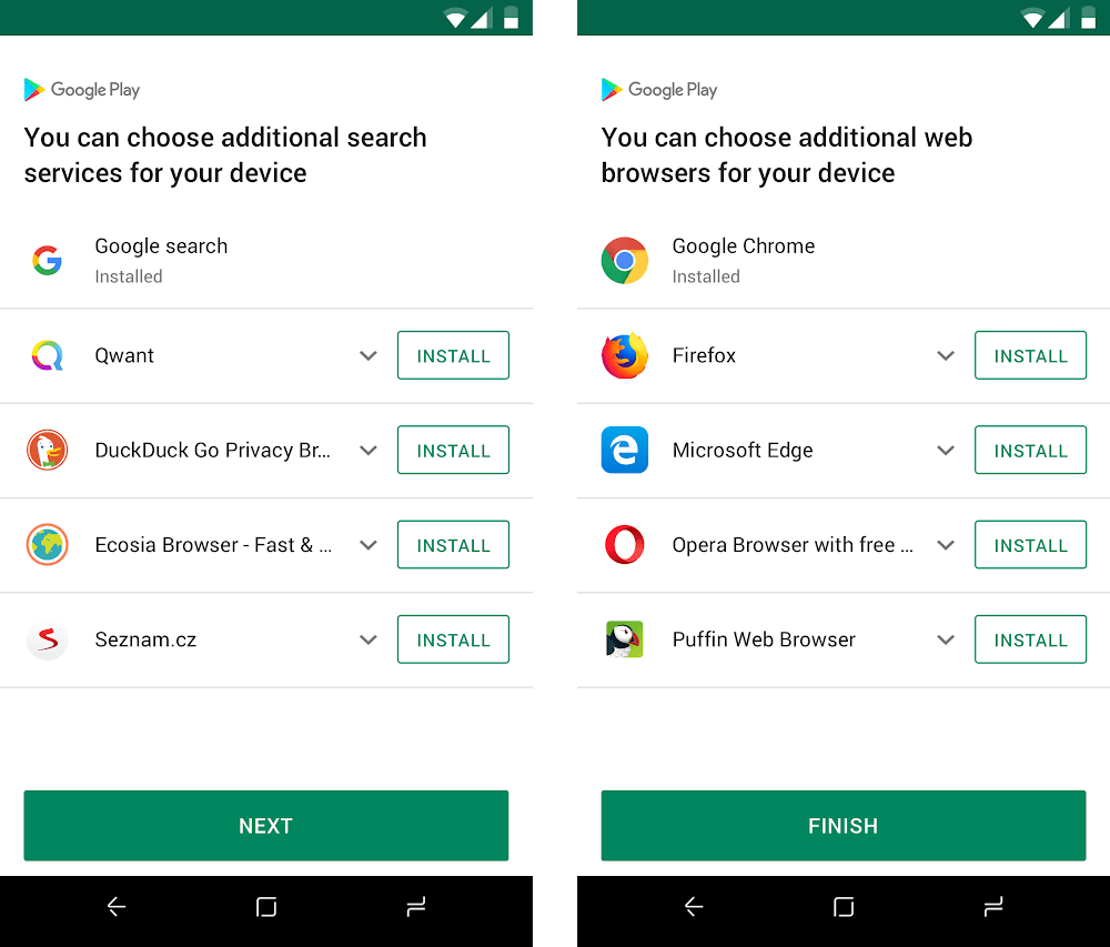 Google откажется от Chrome на Android