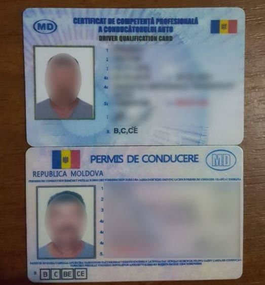 На КПП Скуляны у гражданина Молдовы изъяли фальшивые права