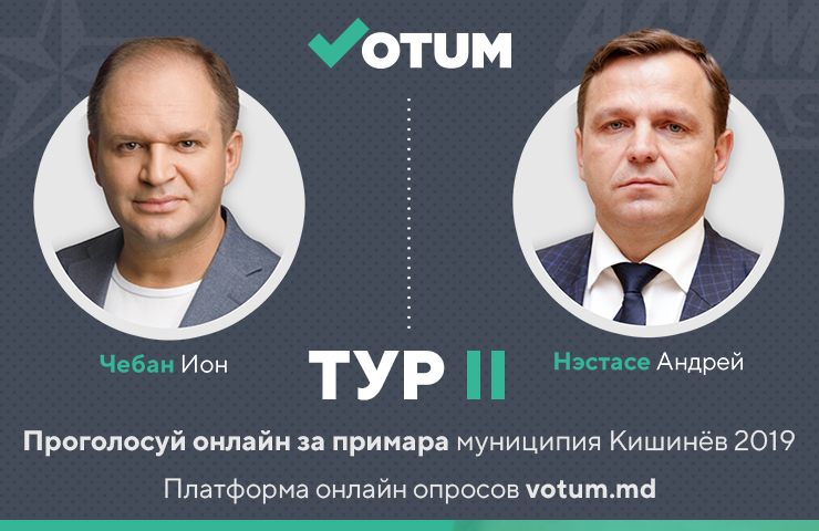 Votum.md открывает онлайн-голосование перед вторым туром выборов примара Кишинева