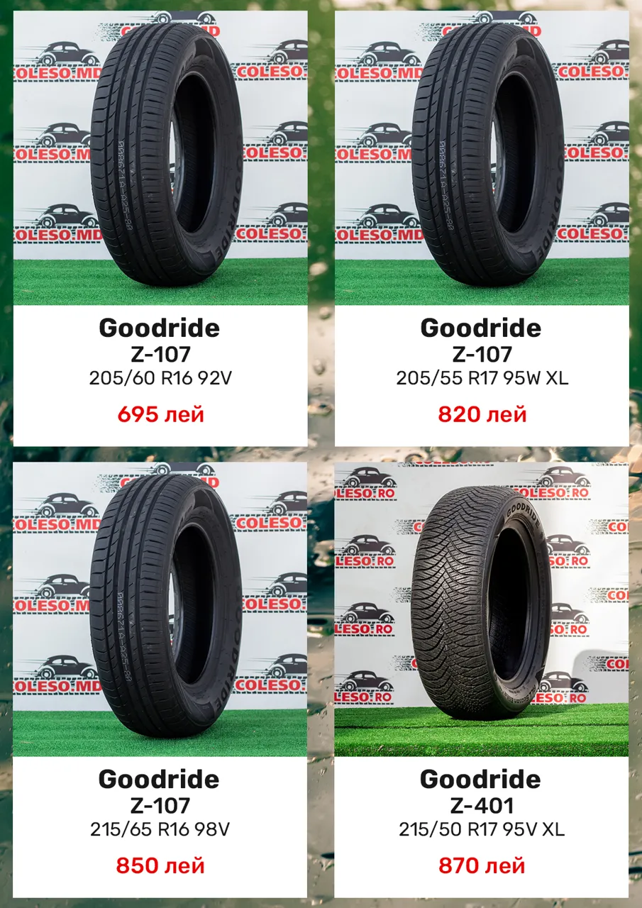 Coleso.md: Топ летних шин 2026 - безопасность в дождь и выгода для бюджета