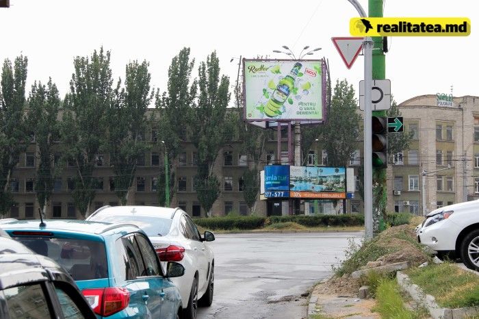 Бульвар  Негруцци - не самое приятное место для водителей и пешеходов