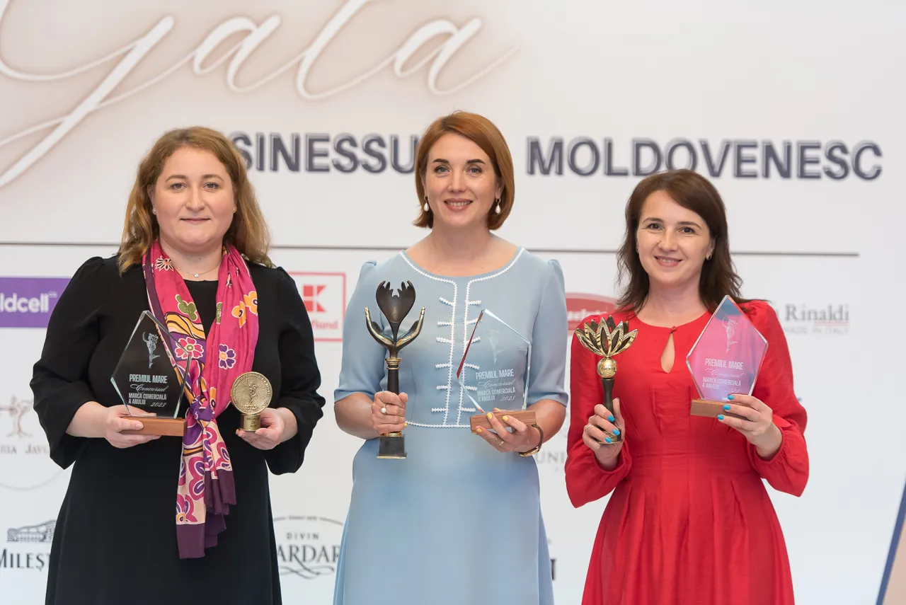 Moldcell удостоена шести наград на конкурсе Торговая Марка 2023