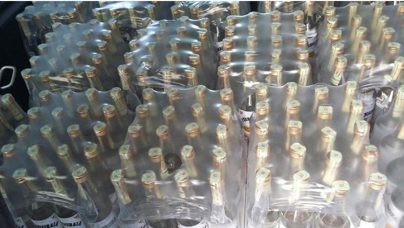 Правоохранители изъяли 540 бутылок алкоголя сомнительного производства