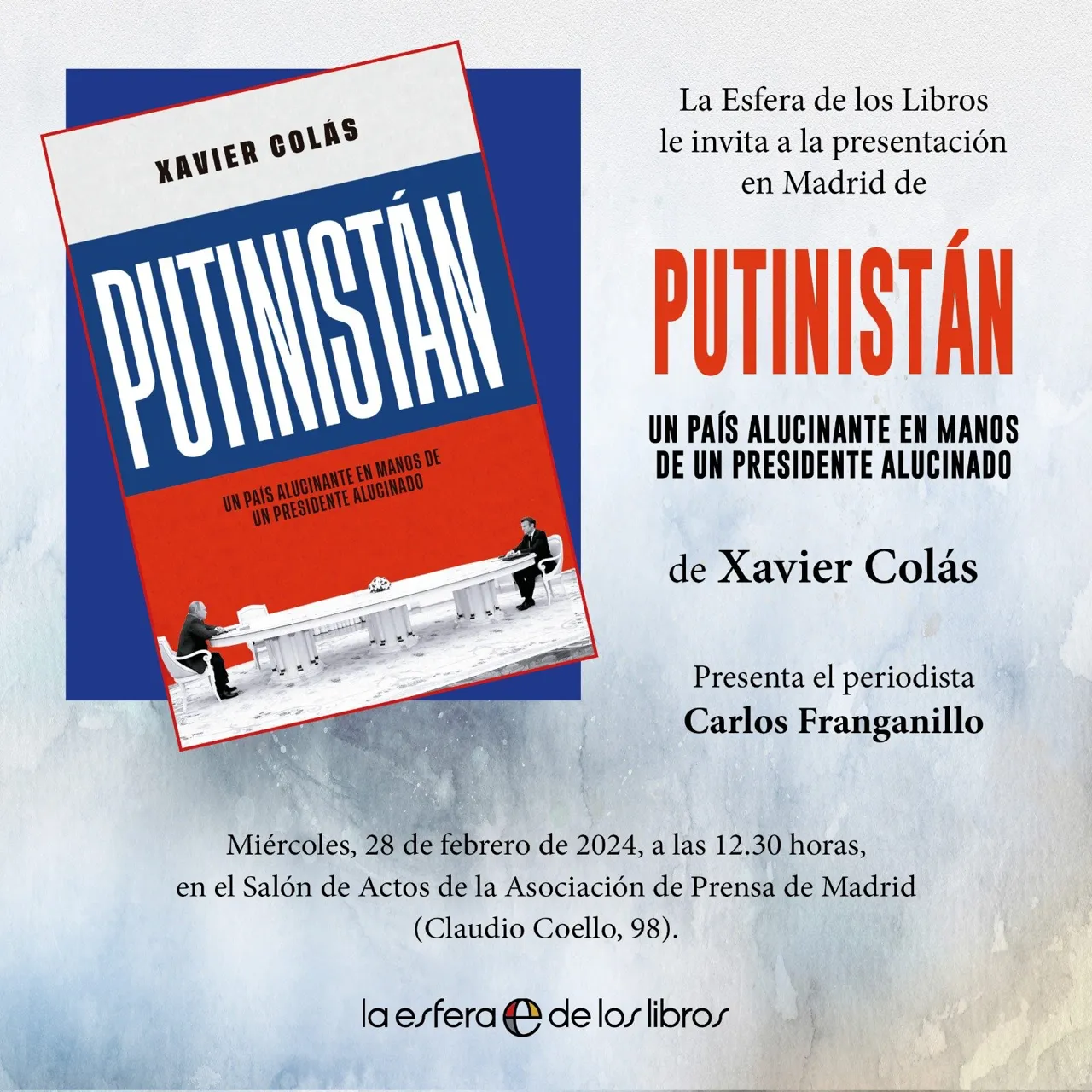 Из России выслали корреспондента El Mundo, написавшего книгу «Путинистан»