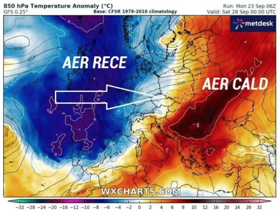 Europa, lovită de un nou ciclon: Furtuna Ashley aduce temperaturi scăzute